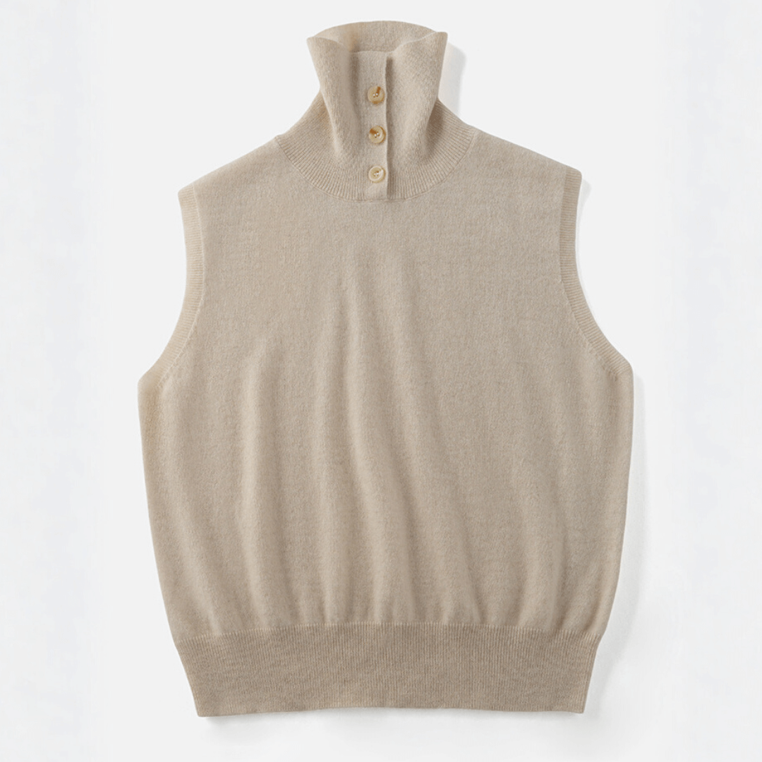Knitted Cashmere Vest