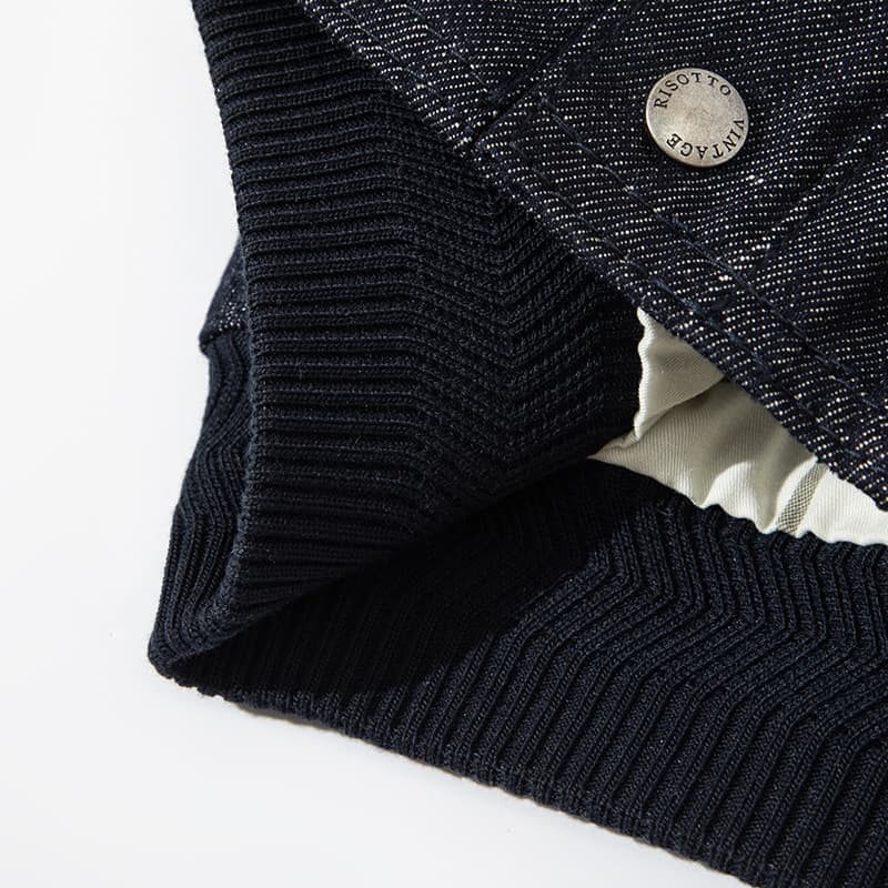 Winslow Raw Denim Bomber