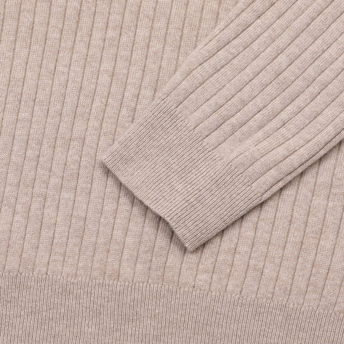 Vieste Wool-Blend Ribbed Polo