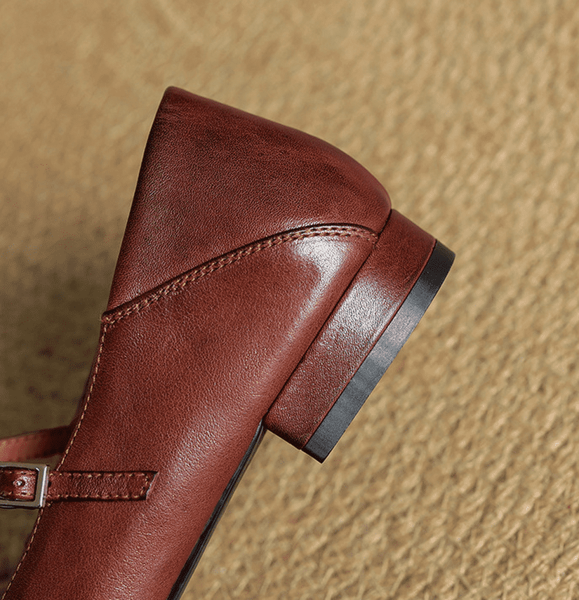 Florence Genuine Leather Flats