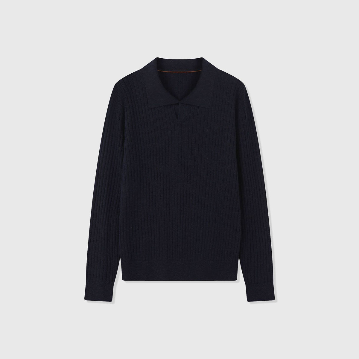 Vieste Wool-Blend Ribbed Polo