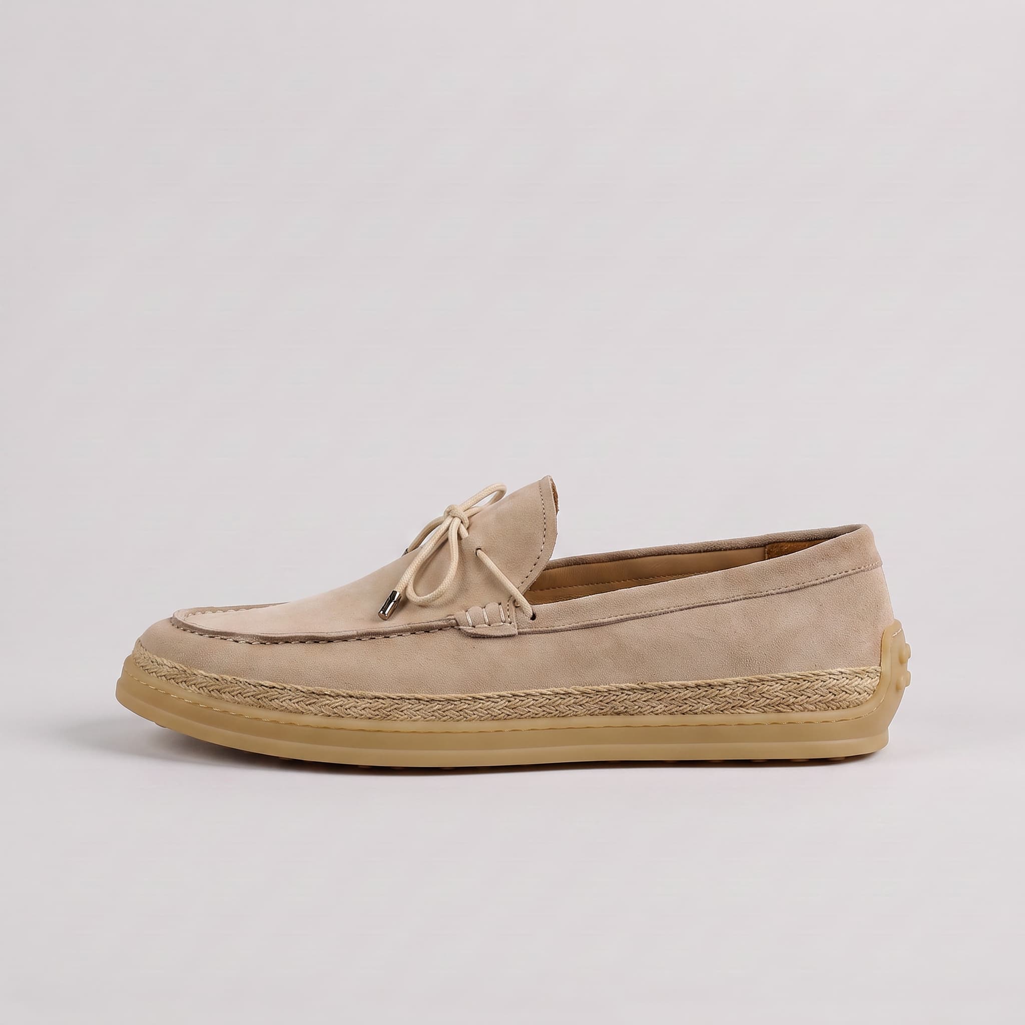Praiano Suede Tie Loafer