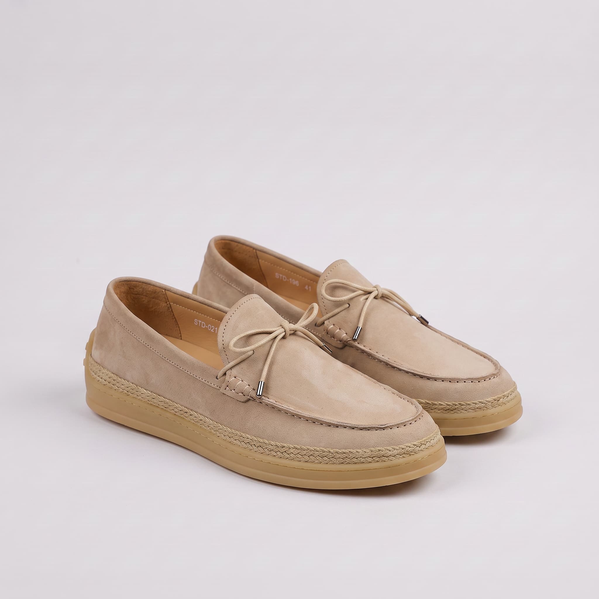 Praiano Suede Tie Loafer