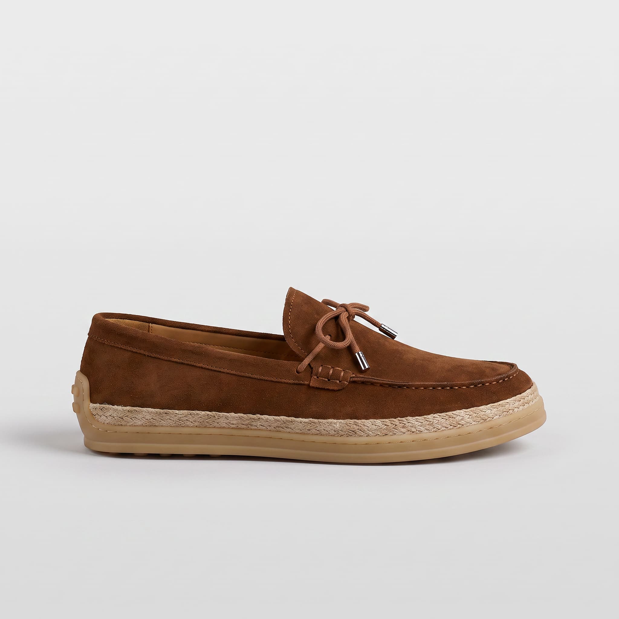 Praiano Suede Tie Loafer