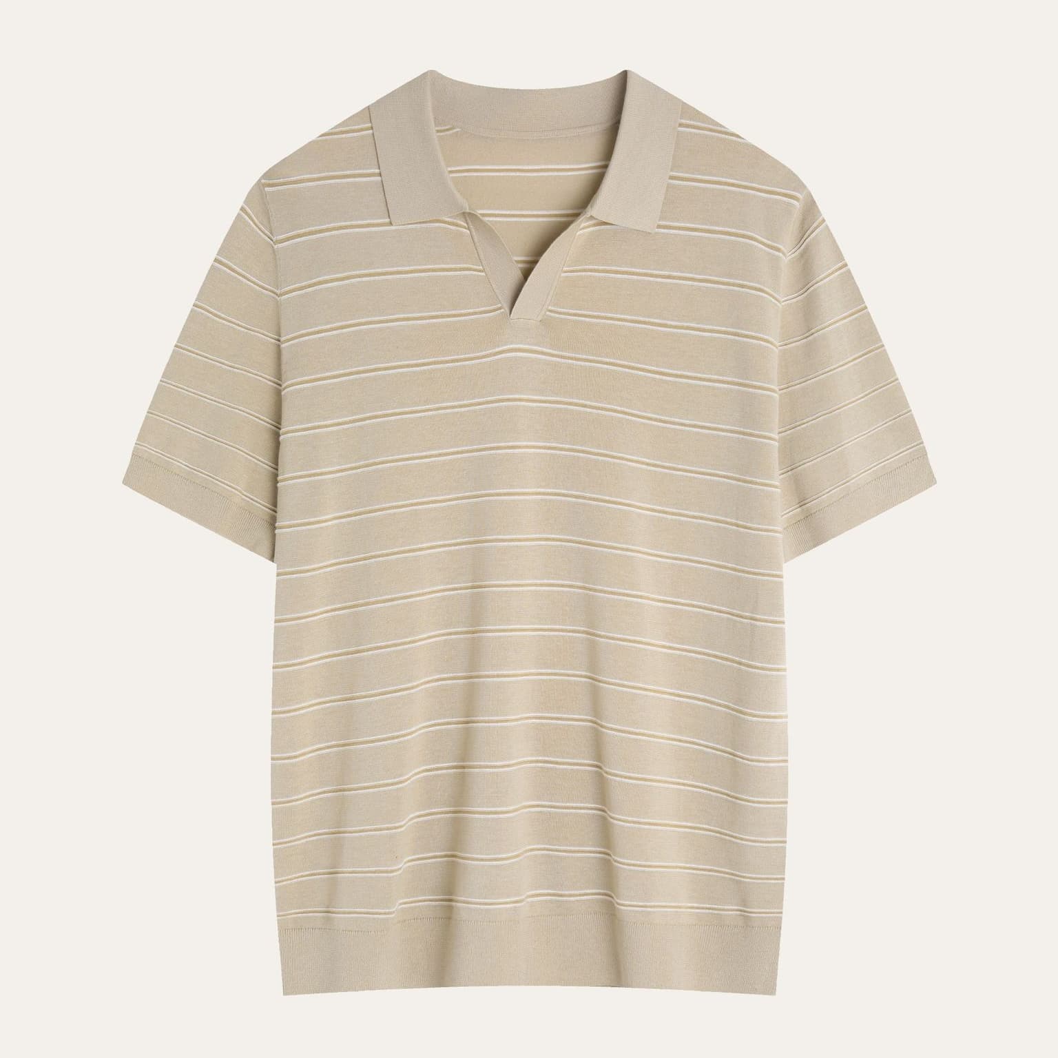 Ortigia Cotton-Silk Knit Polo