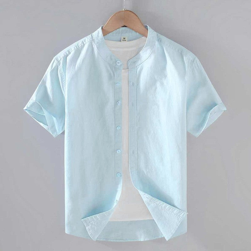 riviera-linen-shortsleeve-powder-blue