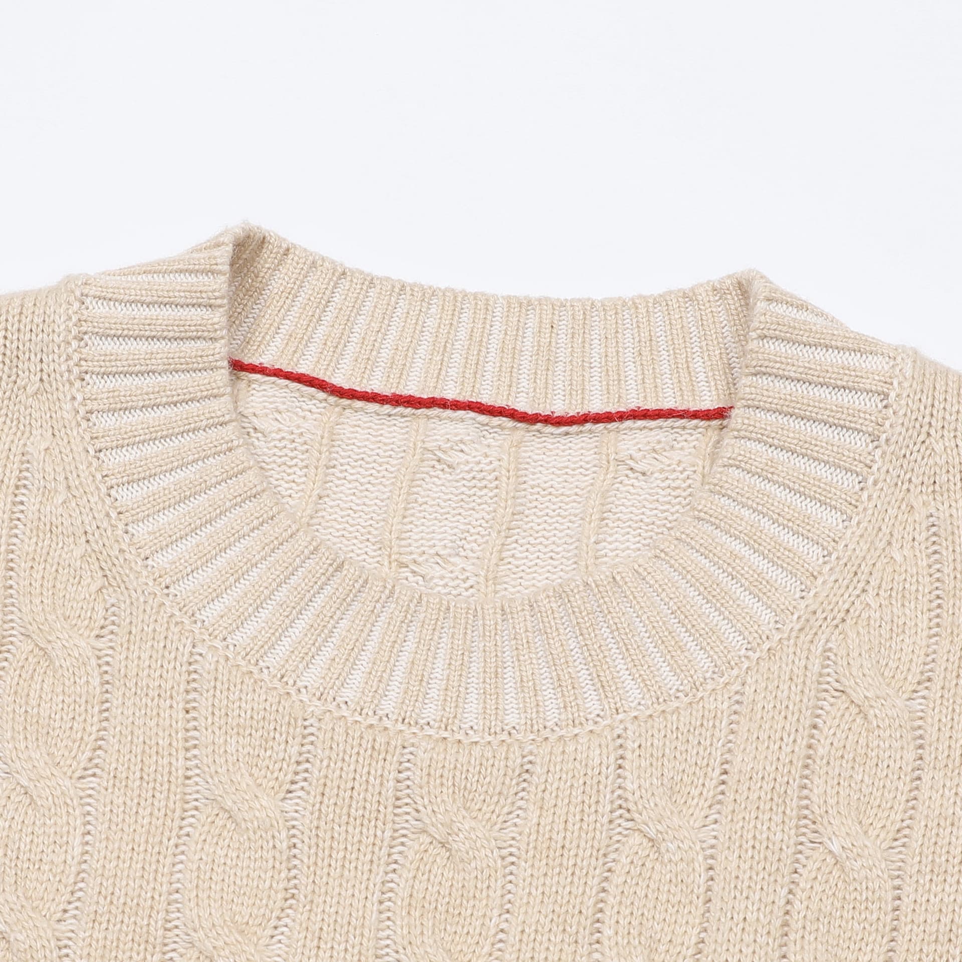 Camogli Cable Knit Crewneck