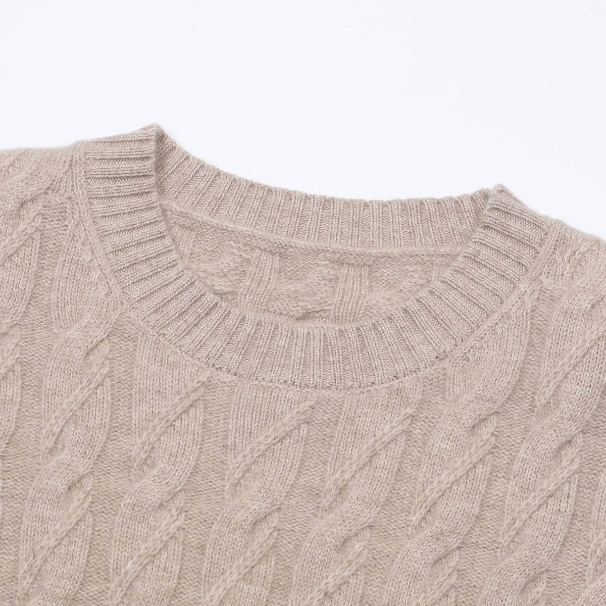 Menaggio Wool Cable Crewneck