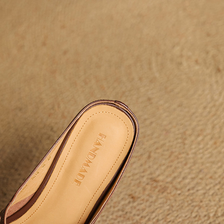Marlowe Genuine Leather Flats