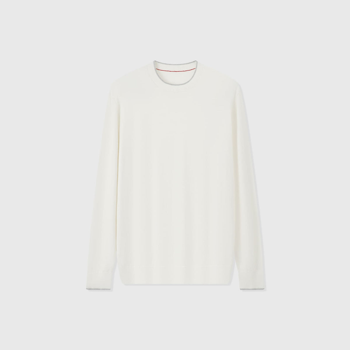 Scilla Cotton-Silk Crewneck