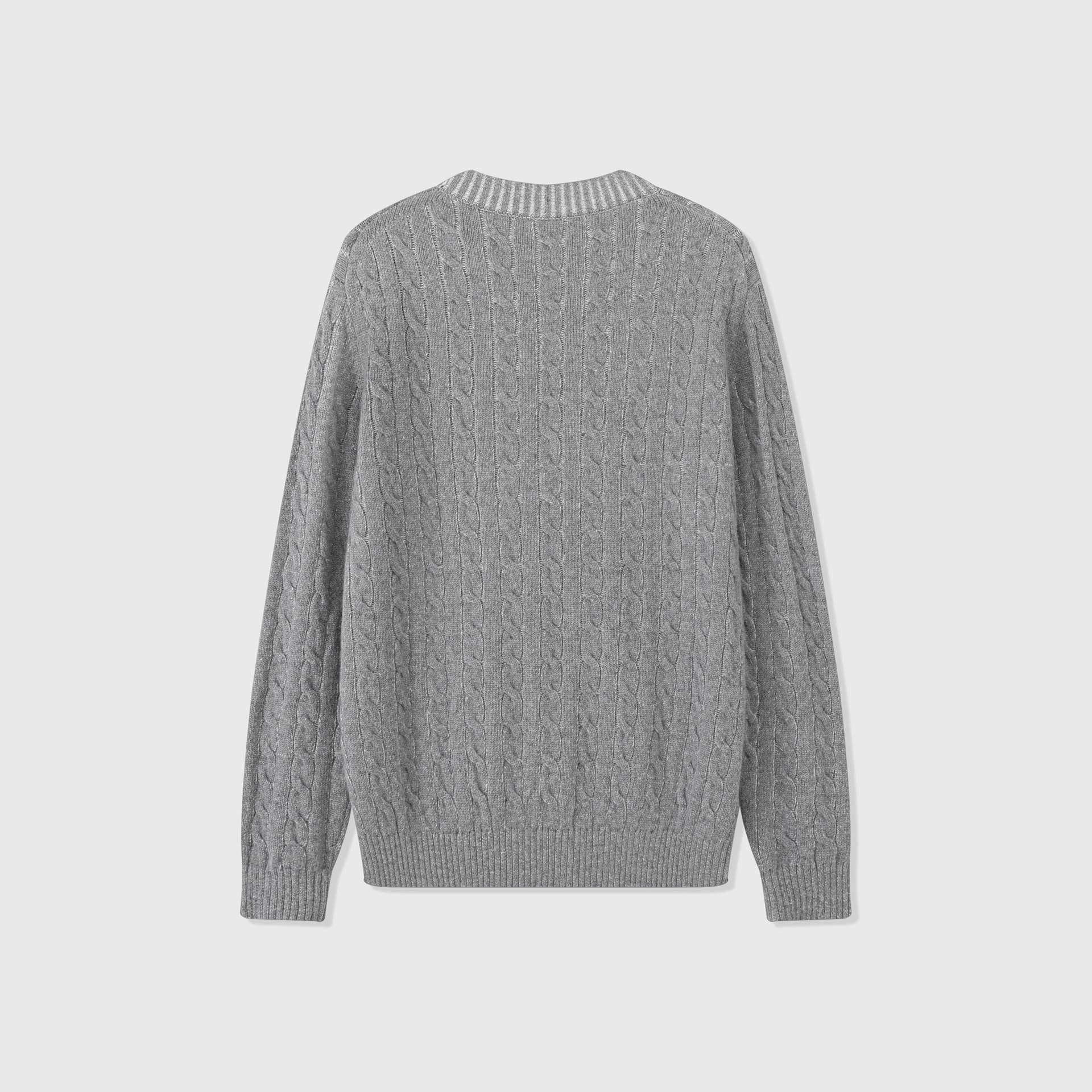 Camogli Cable Knit Crewneck