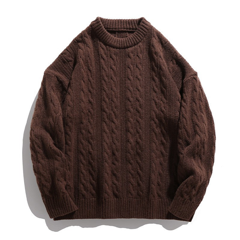 cleb-ribbed-crewneck-brown