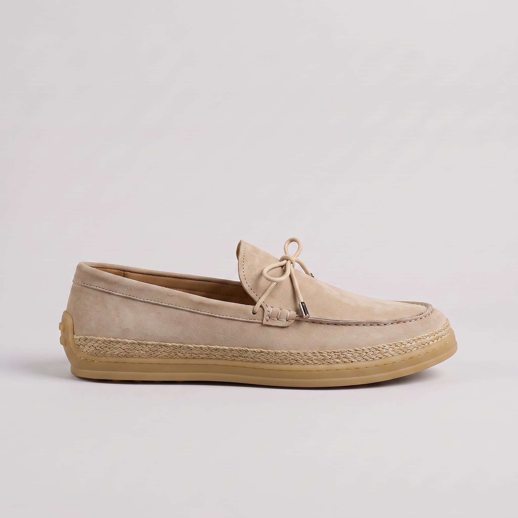 Praiano Suede Tie Loafer