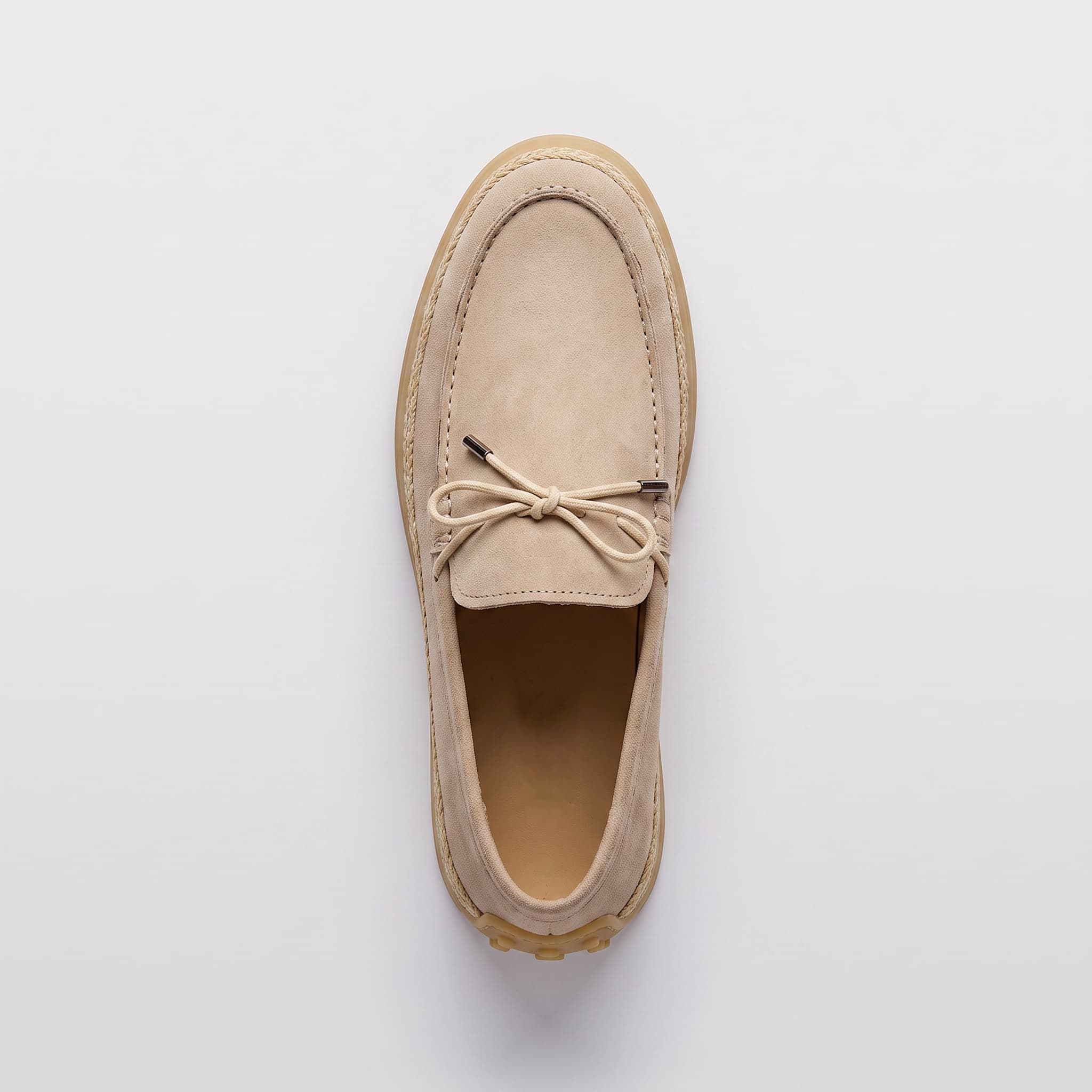 Praiano Suede Tie Loafer