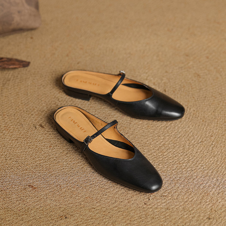 Marlowe Genuine Leather Flats