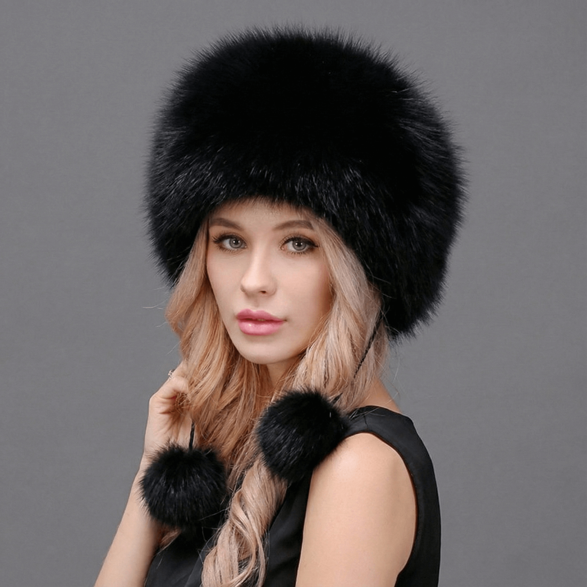 Valeria Fox Fur Hat